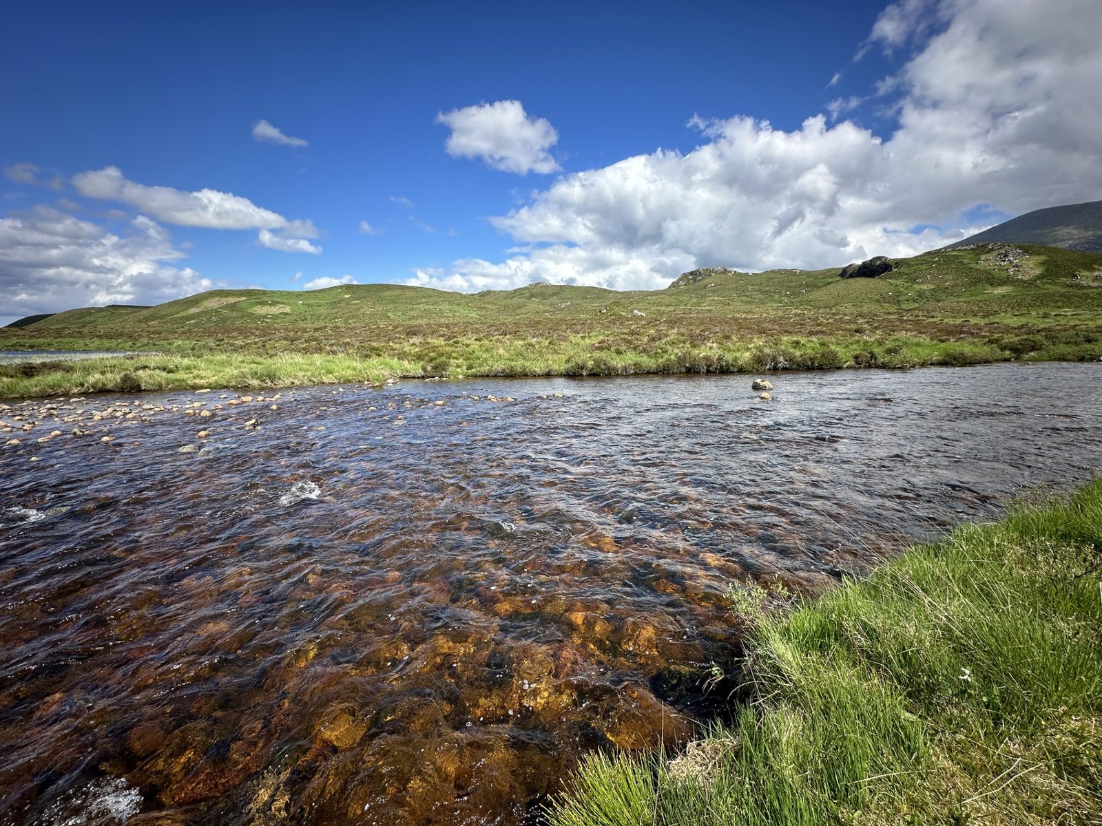 Garbh Allt River on the Cape Wrath Trail