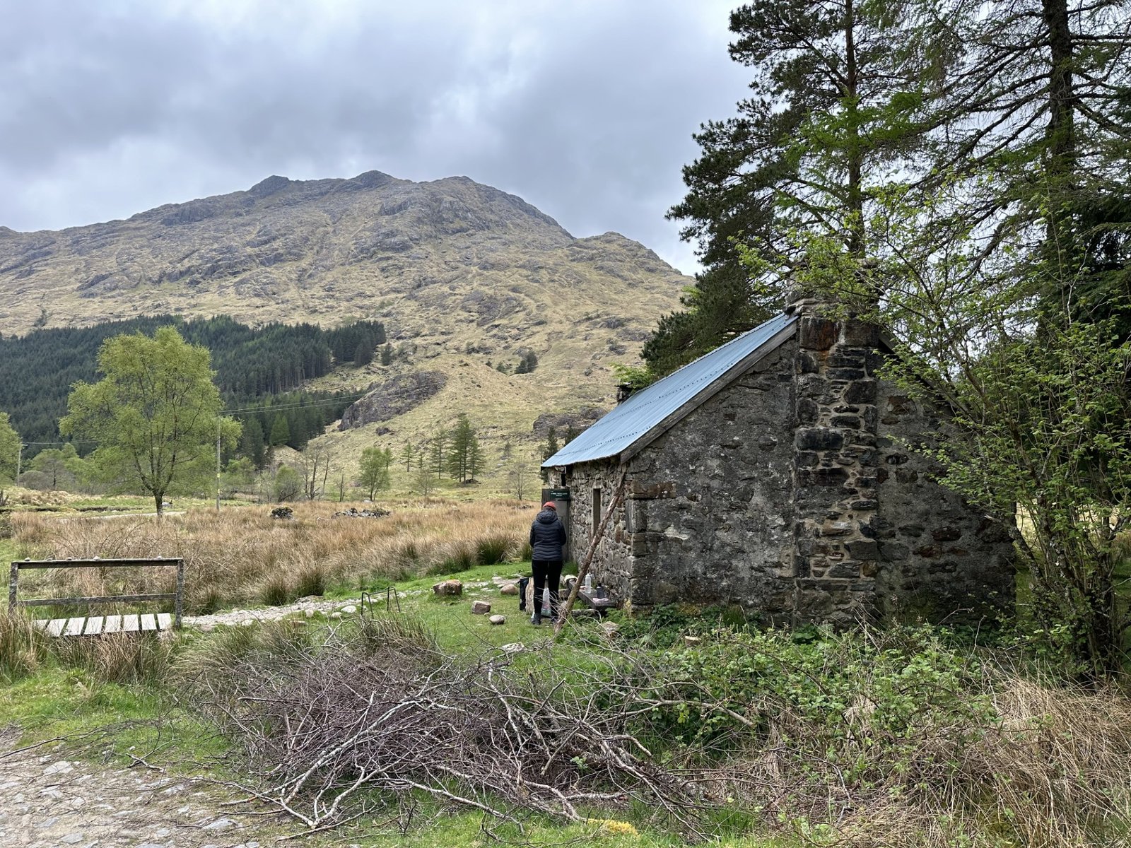 Corryhully Bothy on the Cape Wrath Trail