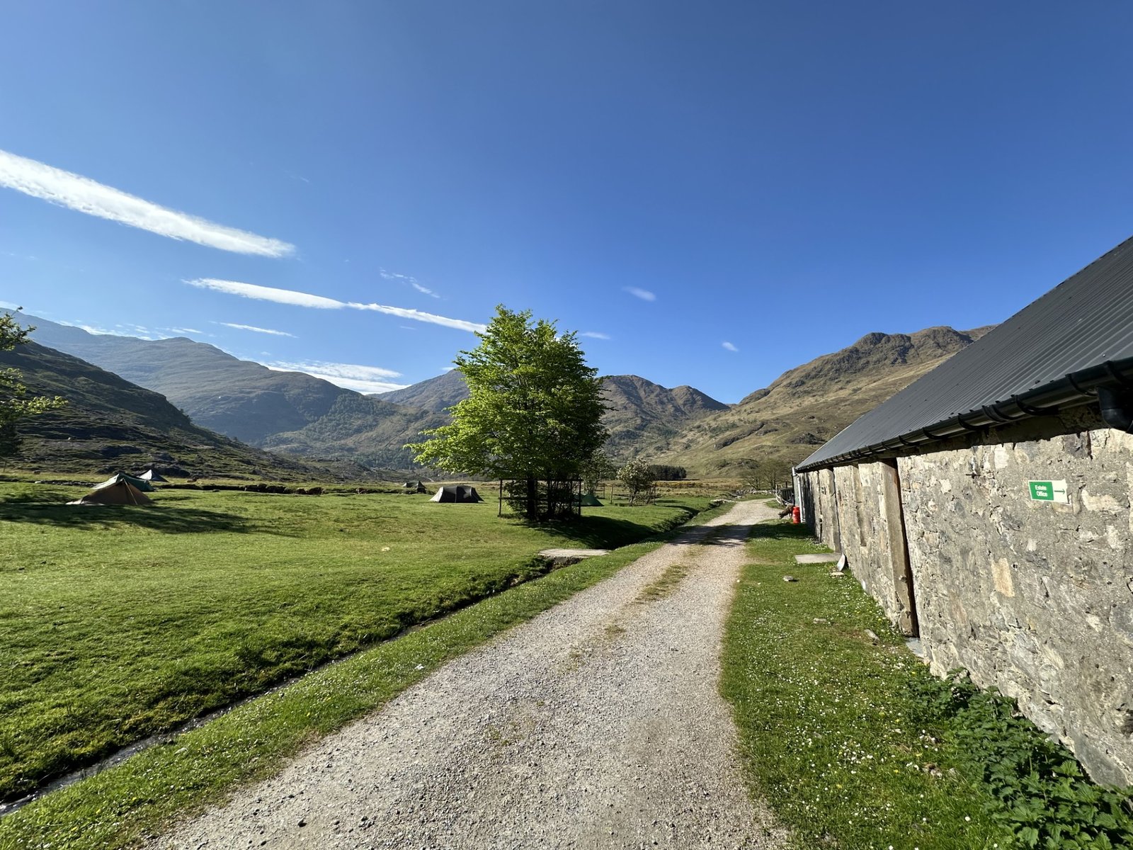 Barrisdale Bothy on the Cape Wrath Trail